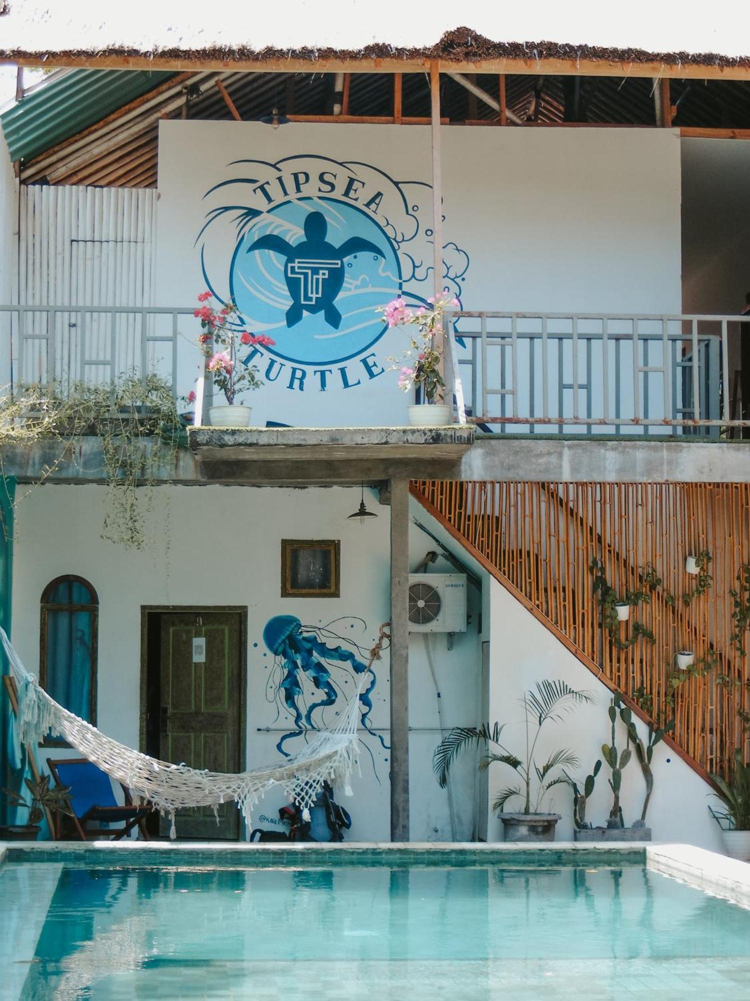 Tipsea Turtle Gili Air酒店 外观 照片